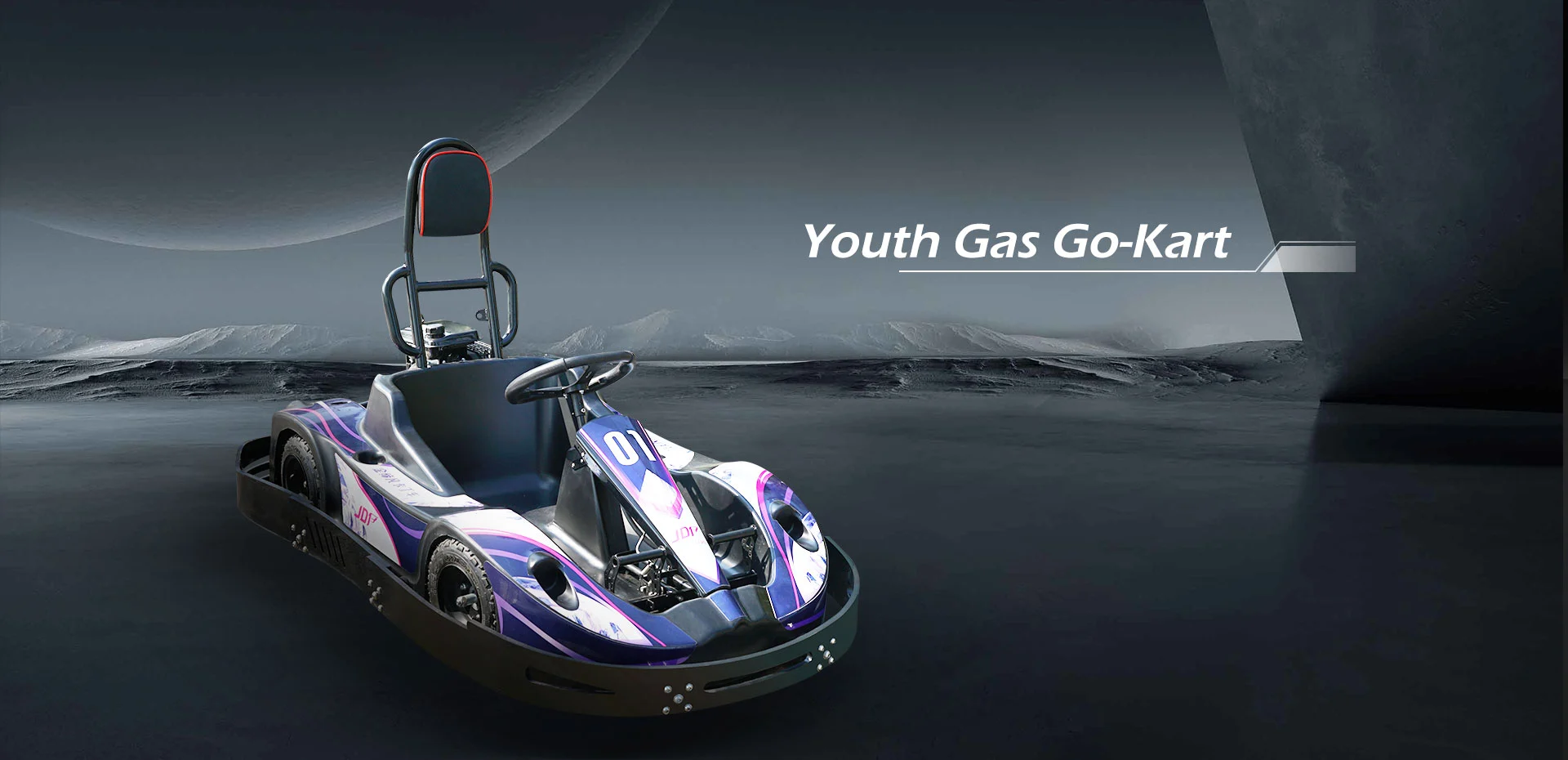 Edistynyt kaasu Go Kart